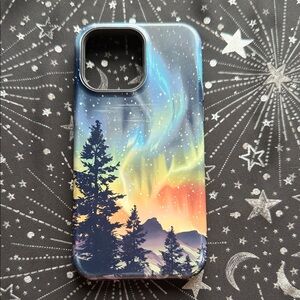Aurora Borealis Phone Case - Multicolor - iPhone 14 Pro Max - MagSafe